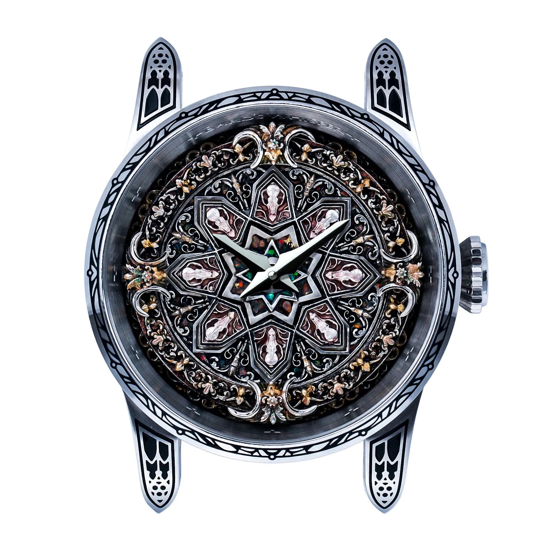 Gothic Origin – Dante’s Divine Comedy: Paradiso Recital “Glory” (Sterling Silver, Gold Leaf & Gemstone Edition)